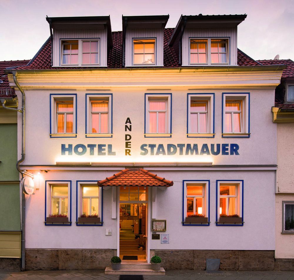 Mühlhausen Hotel An Der Stadtmauer מראה חיצוני תמונה